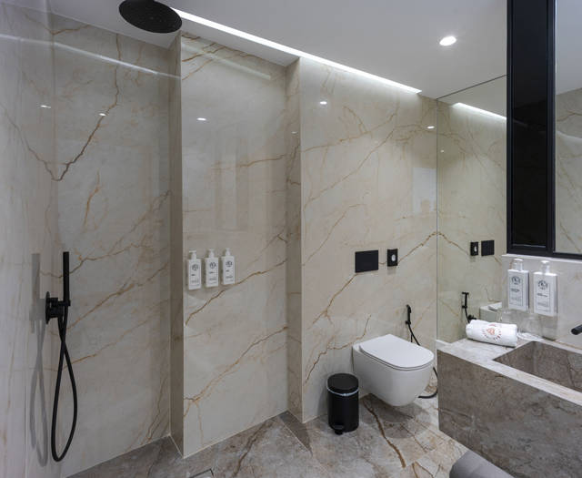 Ethereal White Resort Heraklion Classic Room bathroom