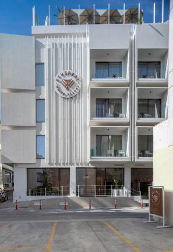 Ethereal White Resort Heraklion hotel facade
