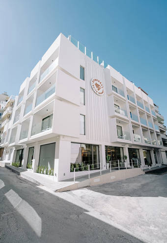 Ethereal White Resort Heraklion hotel exterior
